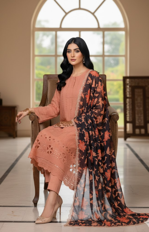 MOWRIN – Unstitched 3-Piece
