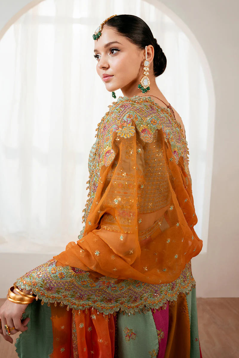 Baroque Exclusive Formal Embroidered Silk Unstitched