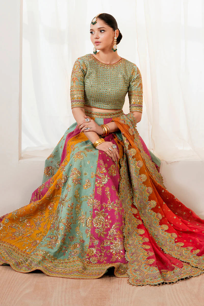 Baroque Exclusive Formal Embroidered Silk Unstitched