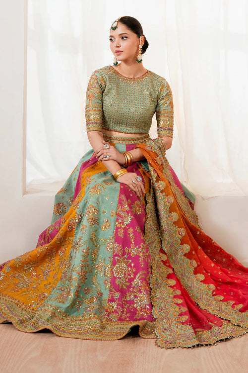 Baroque Exclusive Formal Embroidered Silk Unstitched