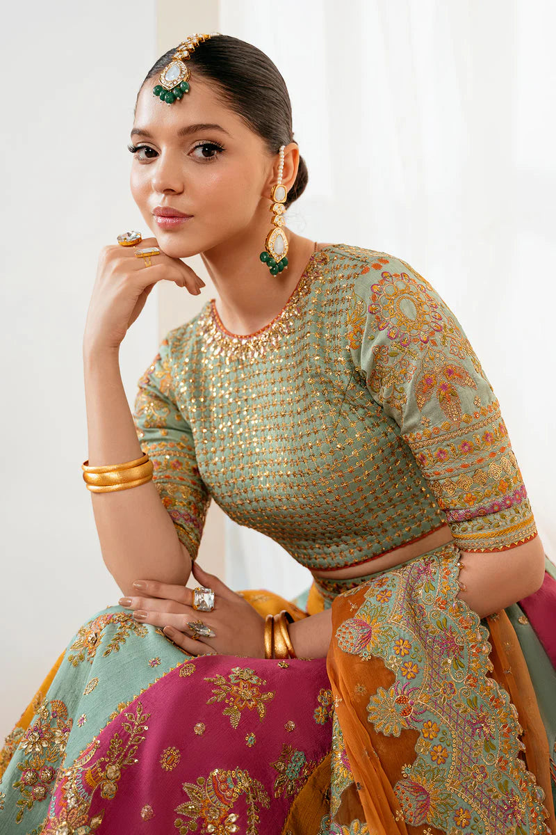 Baroque Exclusive Formal Embroidered Silk Unstitched