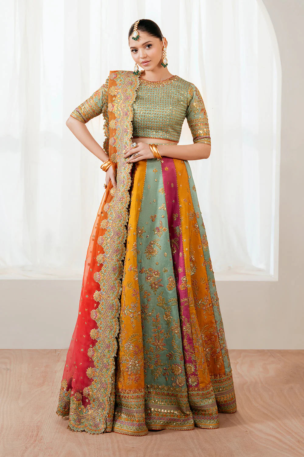 Baroque Exclusive Formal Embroidered Silk Unstitched