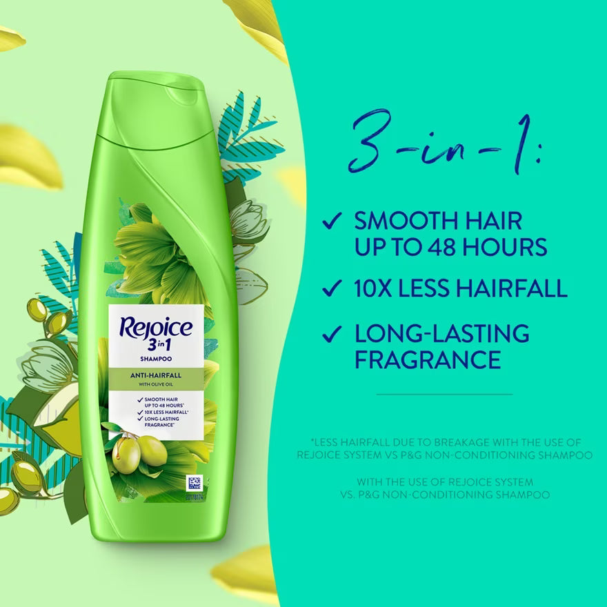 Rejoice 3 in 1 Shampoo (Anti-Hairfall)