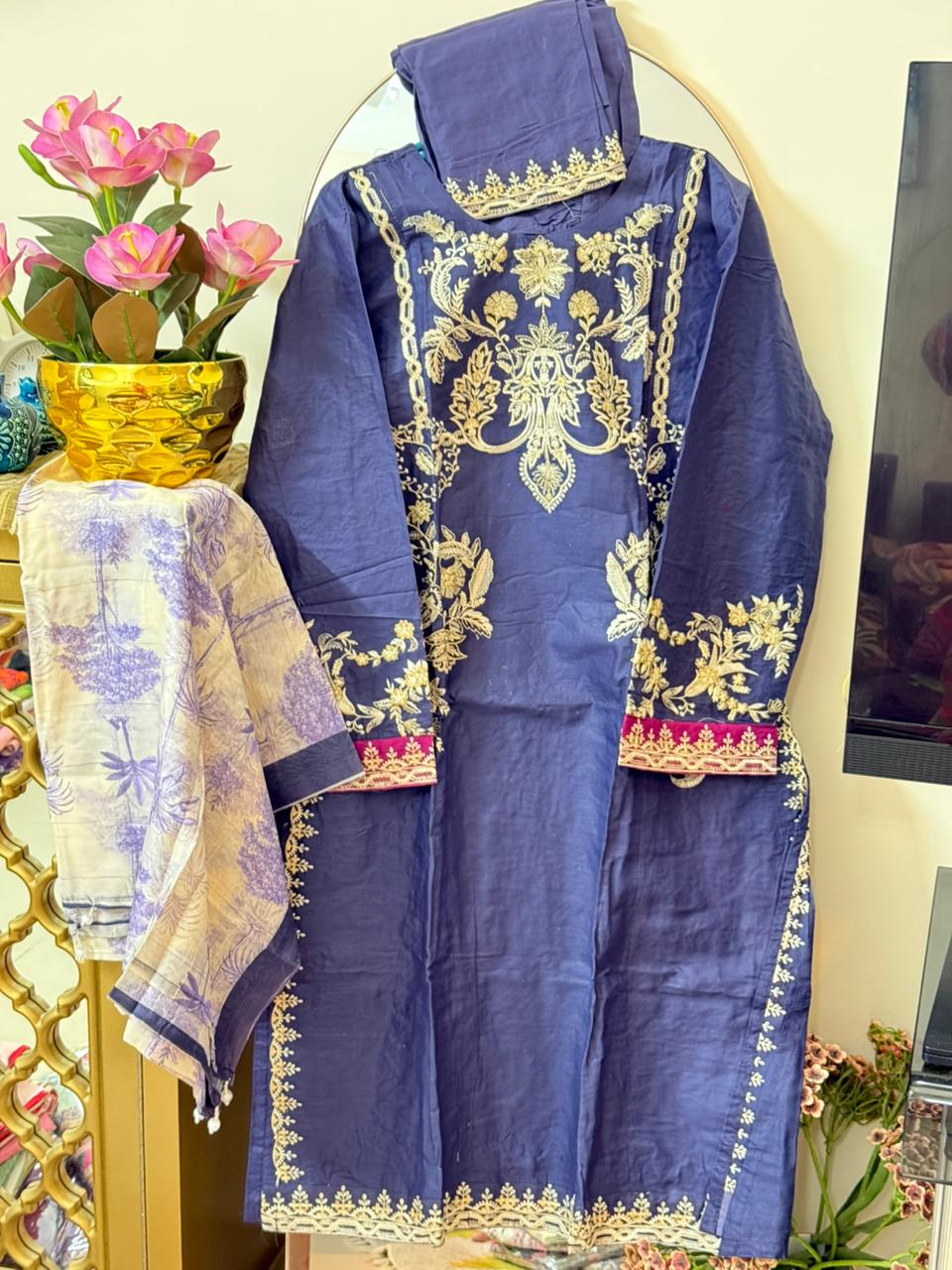 ETHNC inspired Embroidered Suit 17