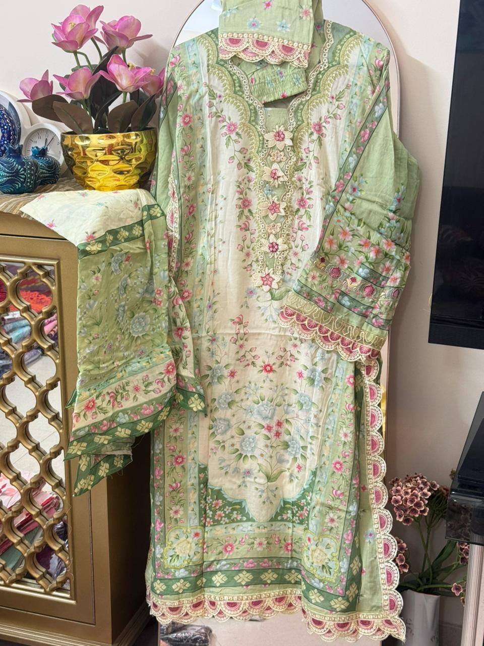 ETHNC inspired Embroidered Suit 15