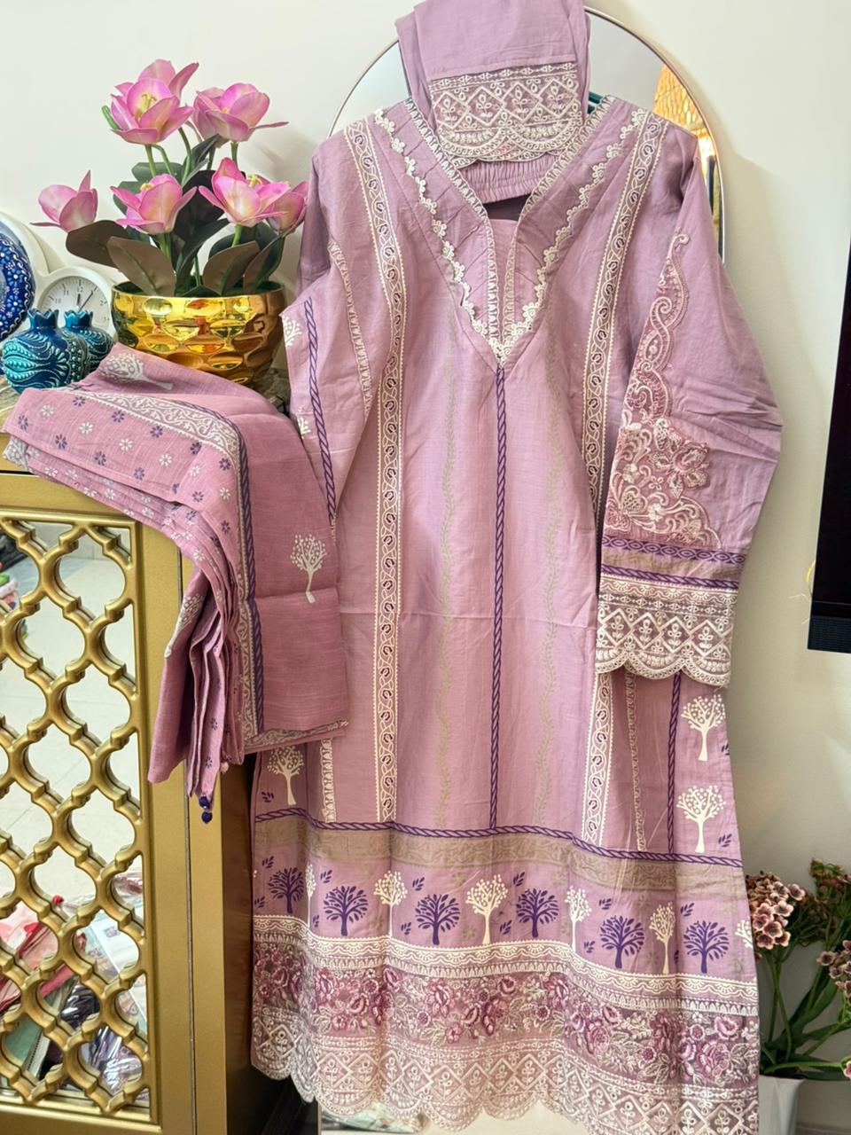 ETHNC inspired Embroidered Suit 12