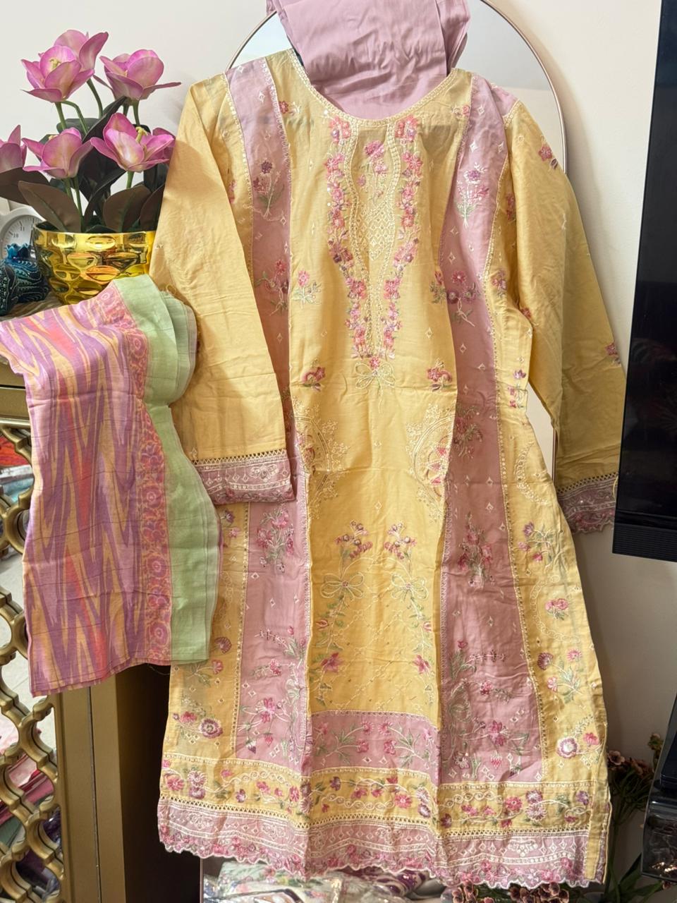 ETHNC inspired Embroidered Suit 10