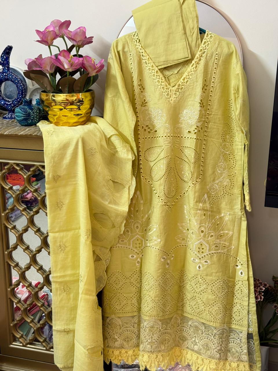 ETHNC inspired Embroidered Suit 16