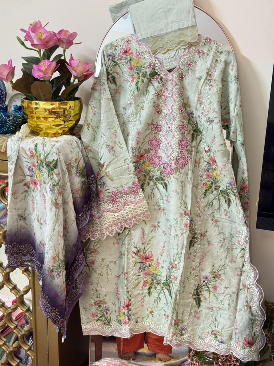 ETHNC inspired Embroidered Suit 05