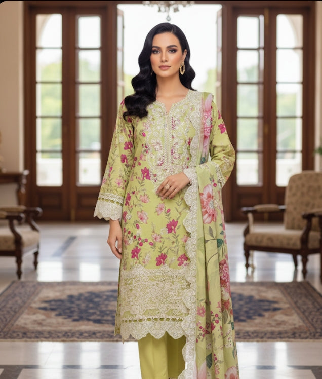 FARIDA By GULAAL – Chikankari Embroidered Lawn Collection
