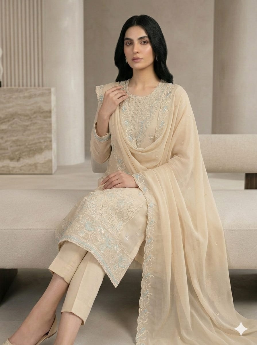 JIHAN – Unstitched 3-Piece