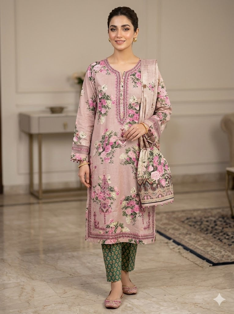 ETHNC inspired Embroidered Suit 08