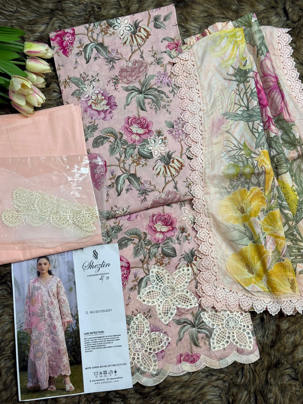 CEREN - Shezlin Chikankari By Aabyaan
