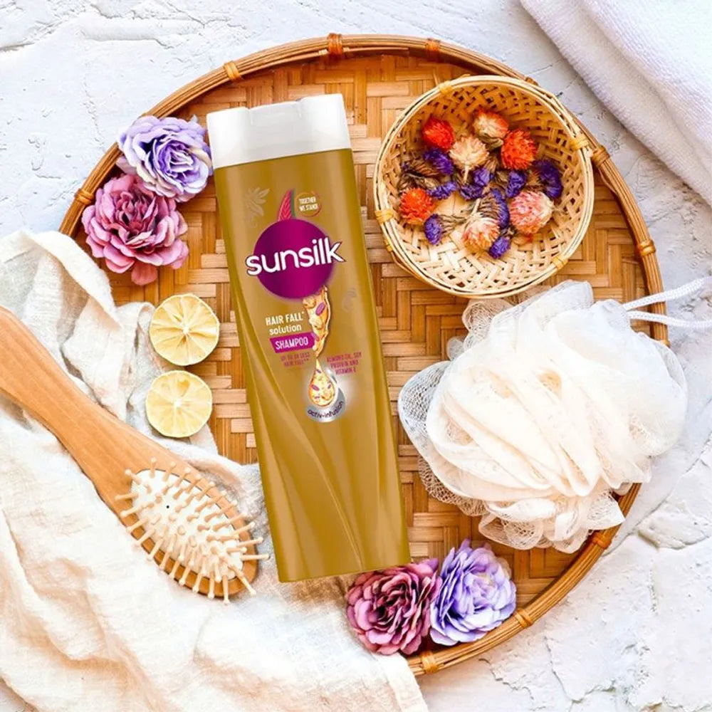 Sunsilk Hair Fall Solution with almond oil, soy protein & vitamin E (Made in Thailand)