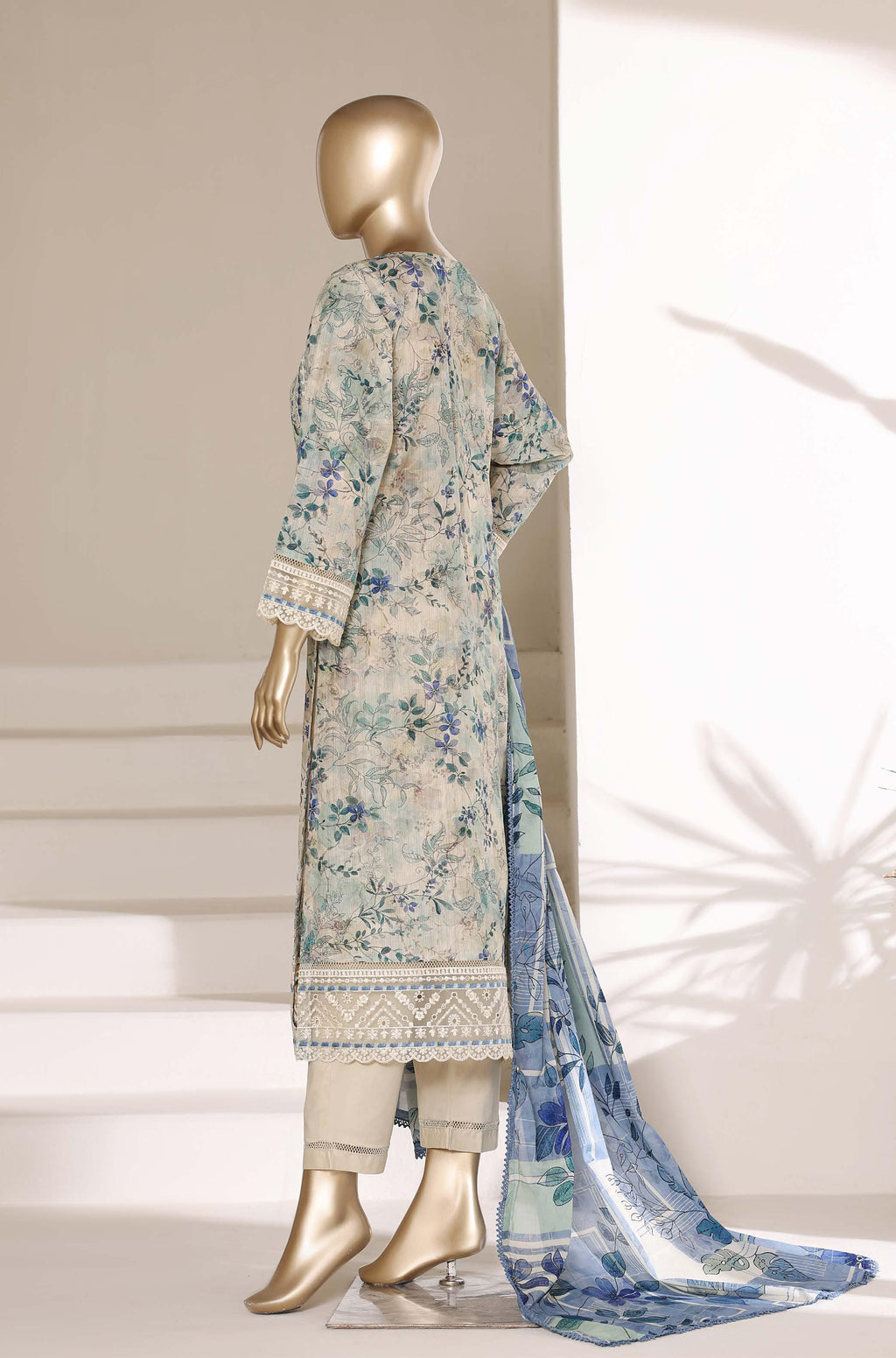 Sadabahar Signature Festive Collection (stitched) - Ivory Garden