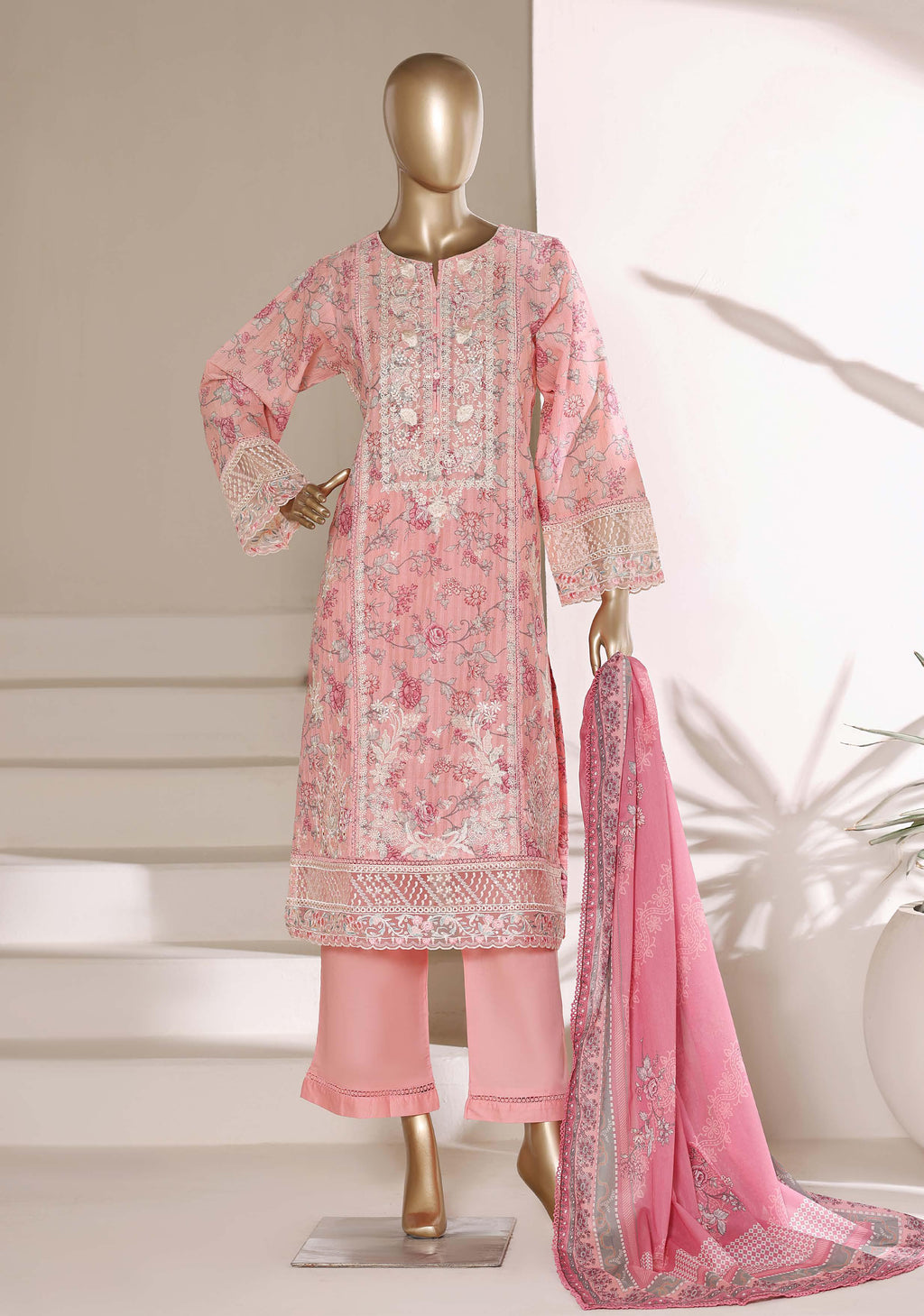 Sadabahar Signature Festive Collection (stitched) - Blush Elegance