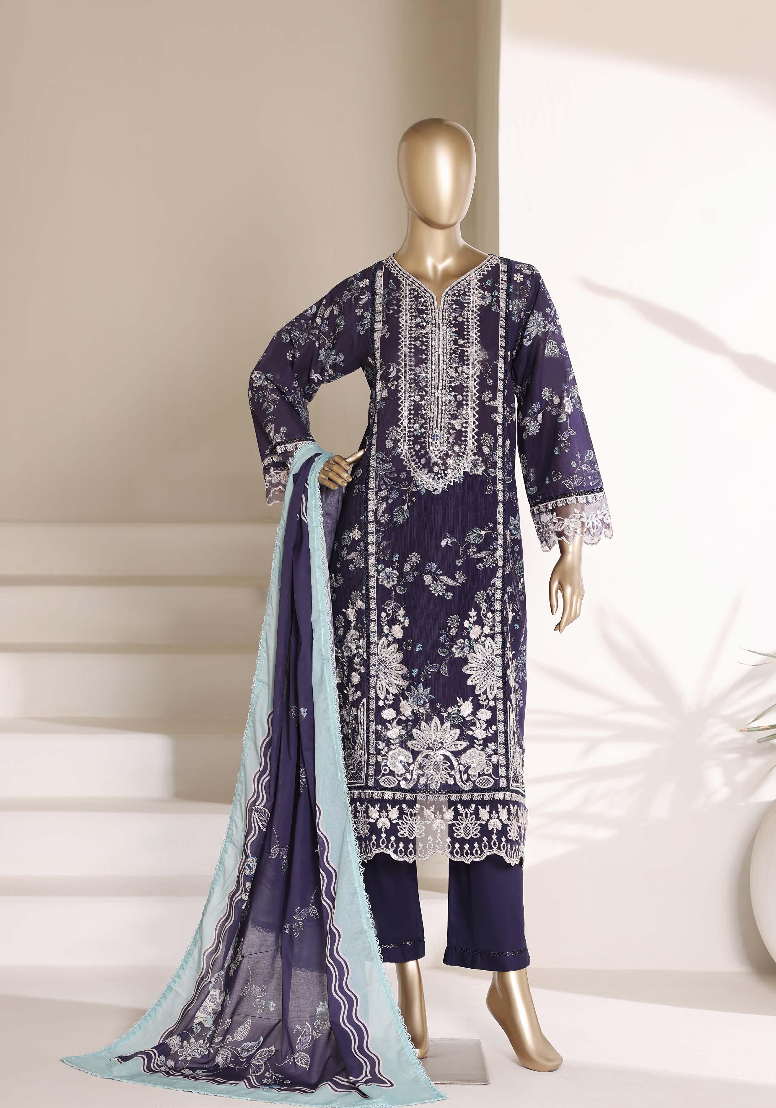 Sadabahar Signature Festive Collection (stitched) - Midnight Bloom