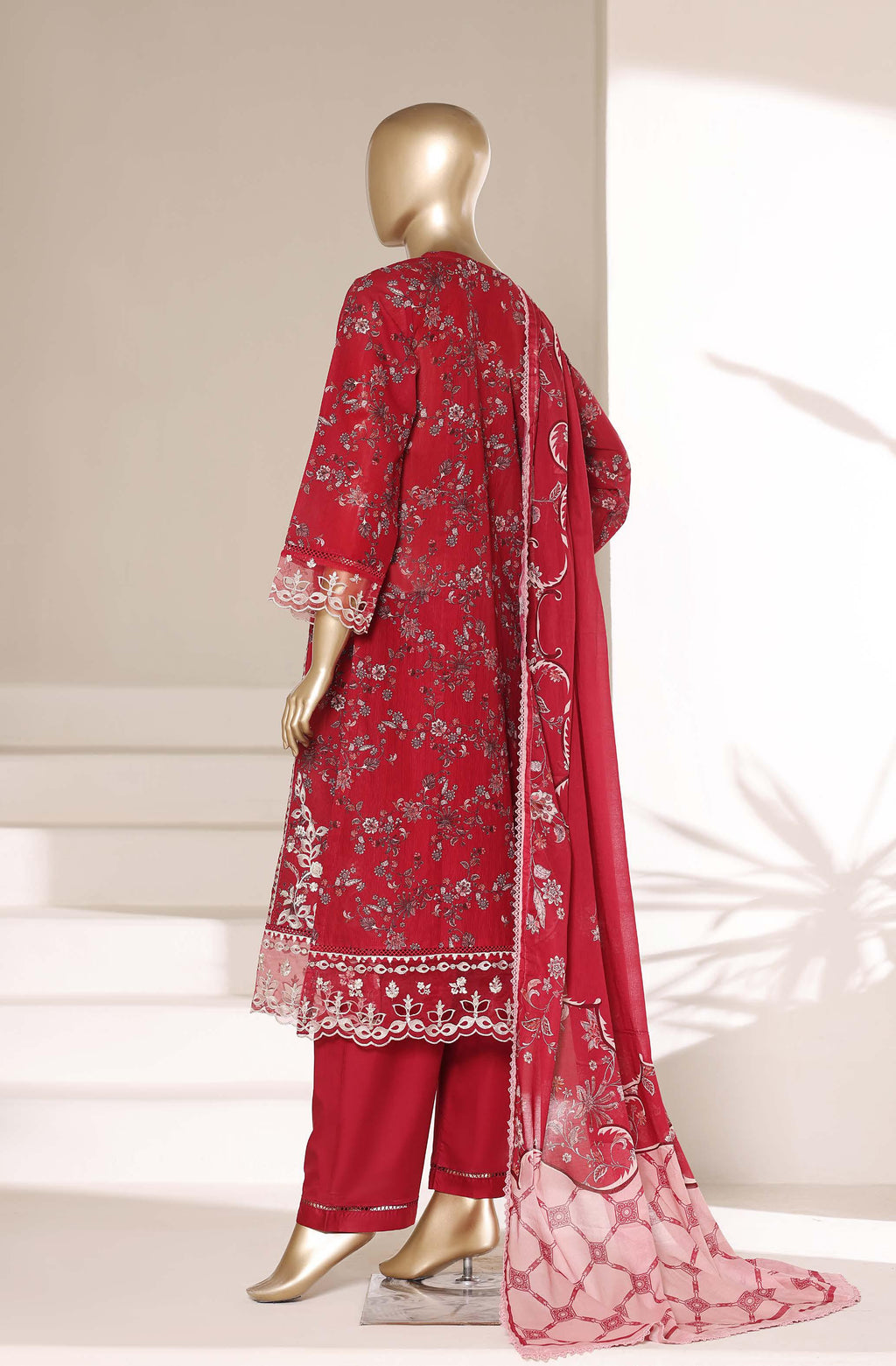Sadabahar Signature Festive Collection (stitched) - Crimson Majesty