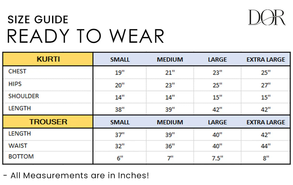 Tehzeeb by DOR - Red