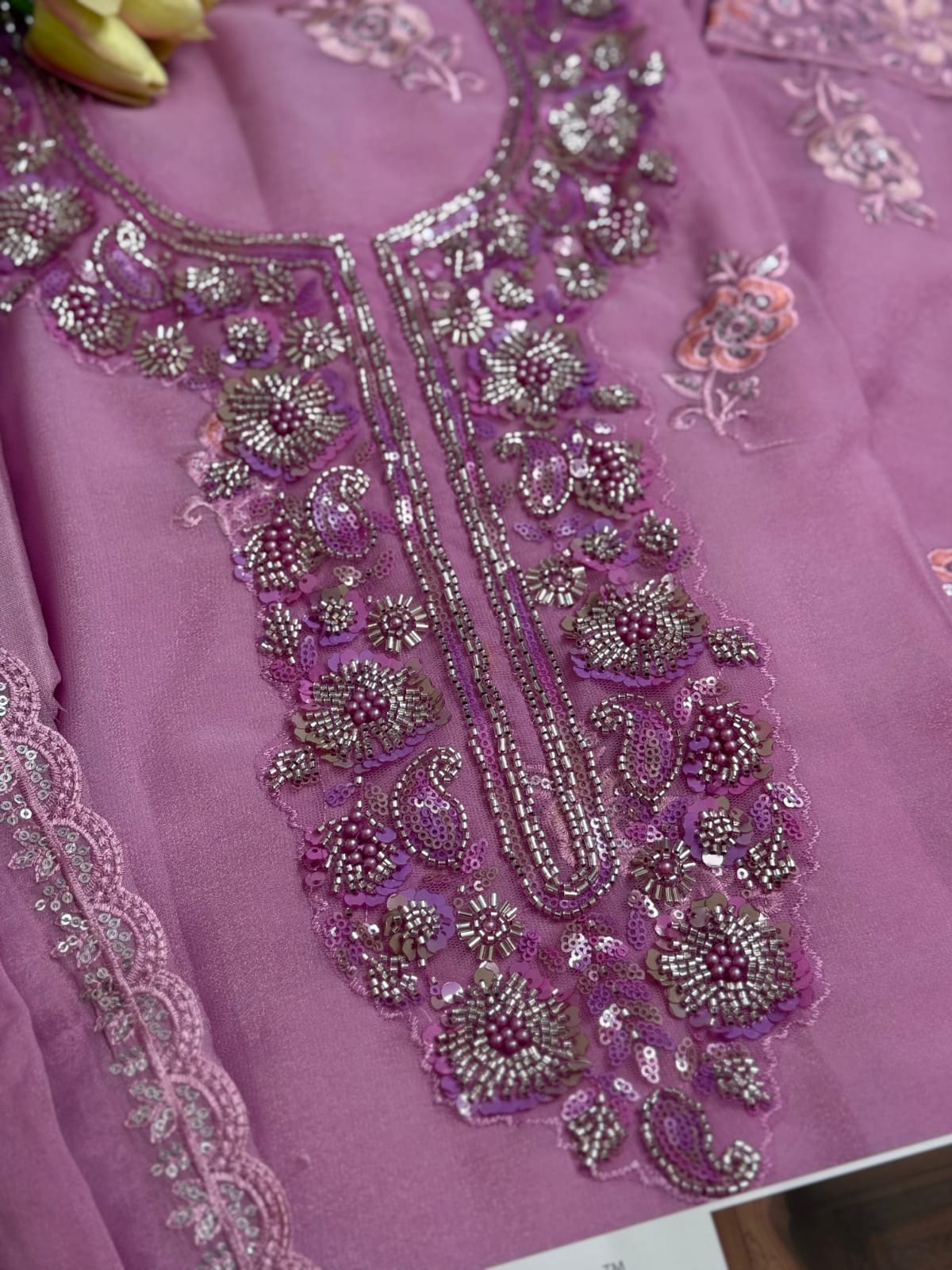 SOJONI – Unstitched Georgette 3-Piece
